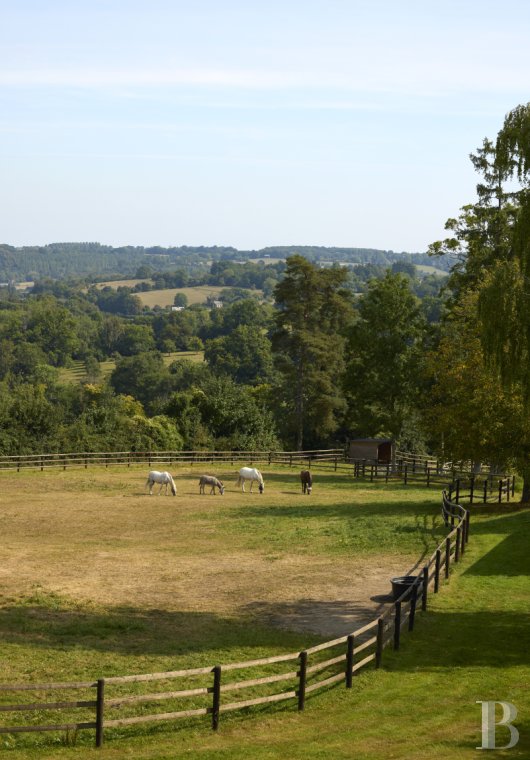 En Pays d’Auge, non loin de Lisieux, une ancienne ferme du 19e siècle transformée en paradis équestre - photo  n°3